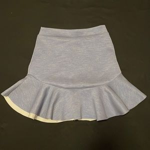 Light blue/ grey skirt mid length good condition